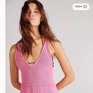 Free People Movement Clear Skies Fauxchet Sweater Romper